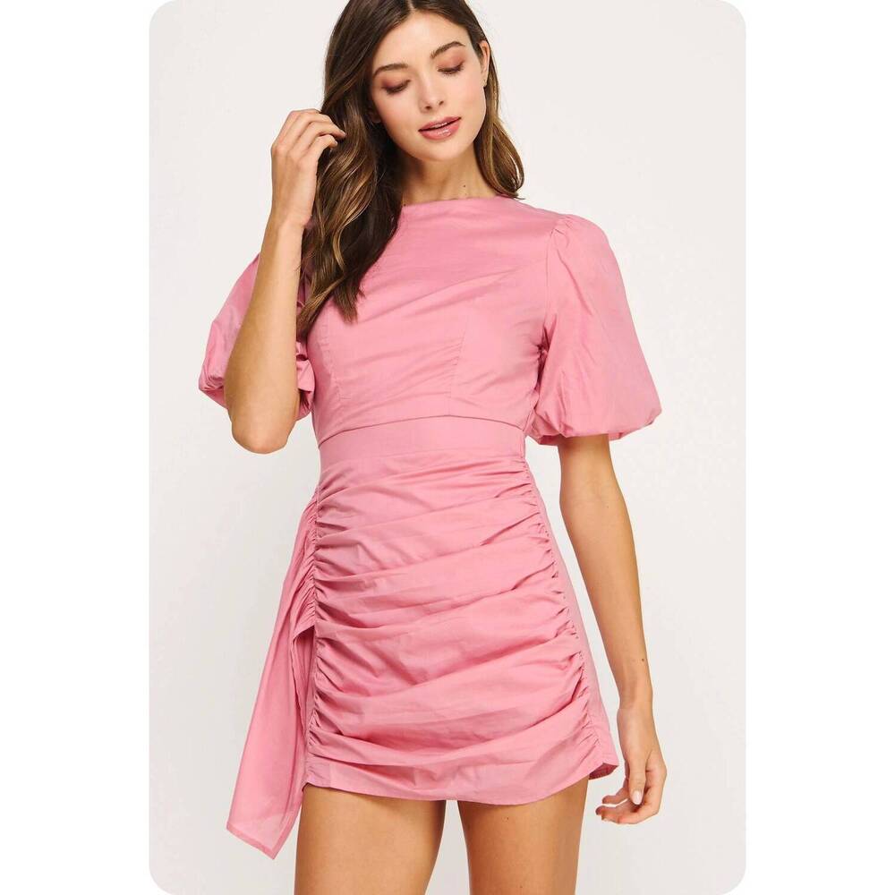 NEW STRUT & BOLT anderson dress in rose